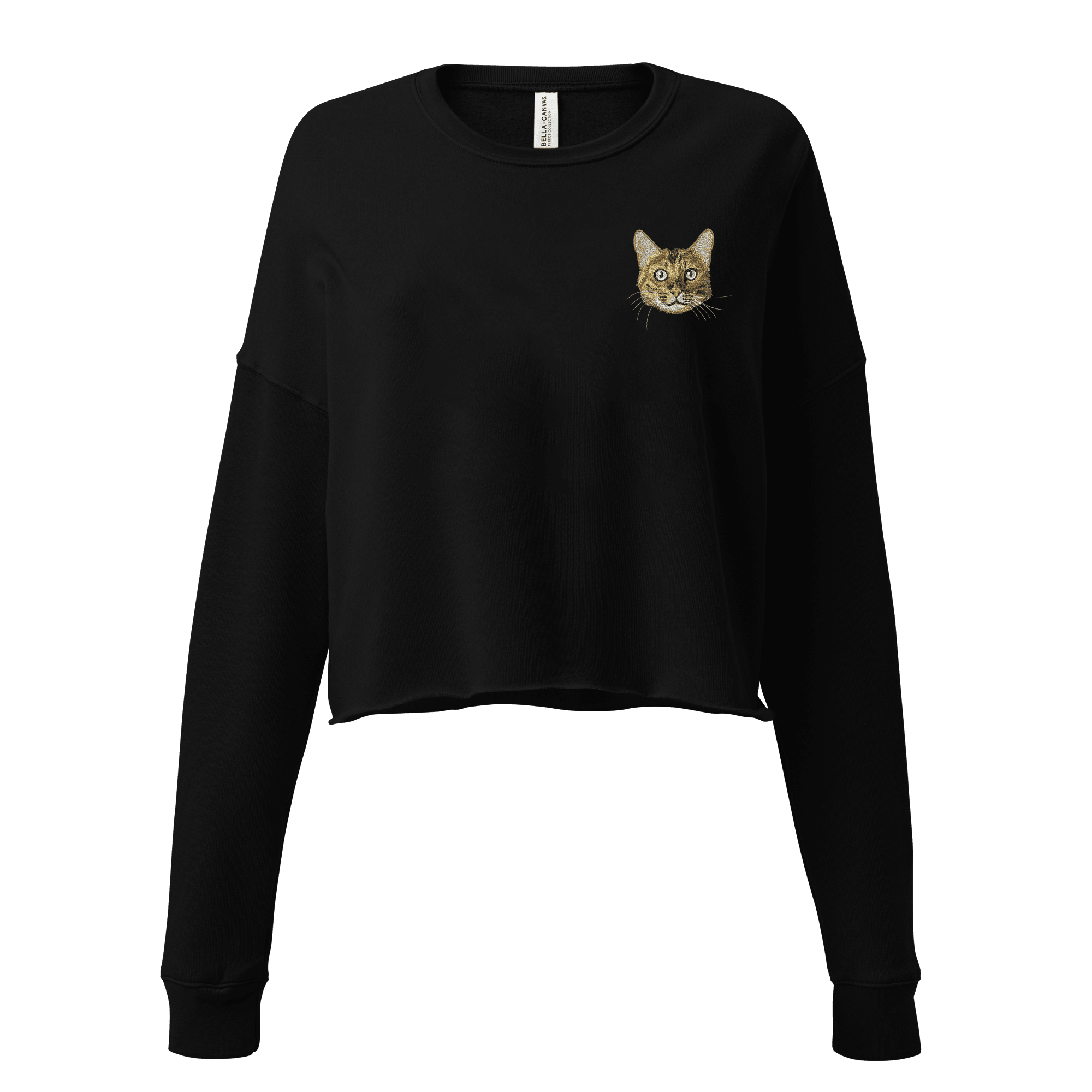 Personalized Pet Cropped Sweatshirt! - Pawsnaps